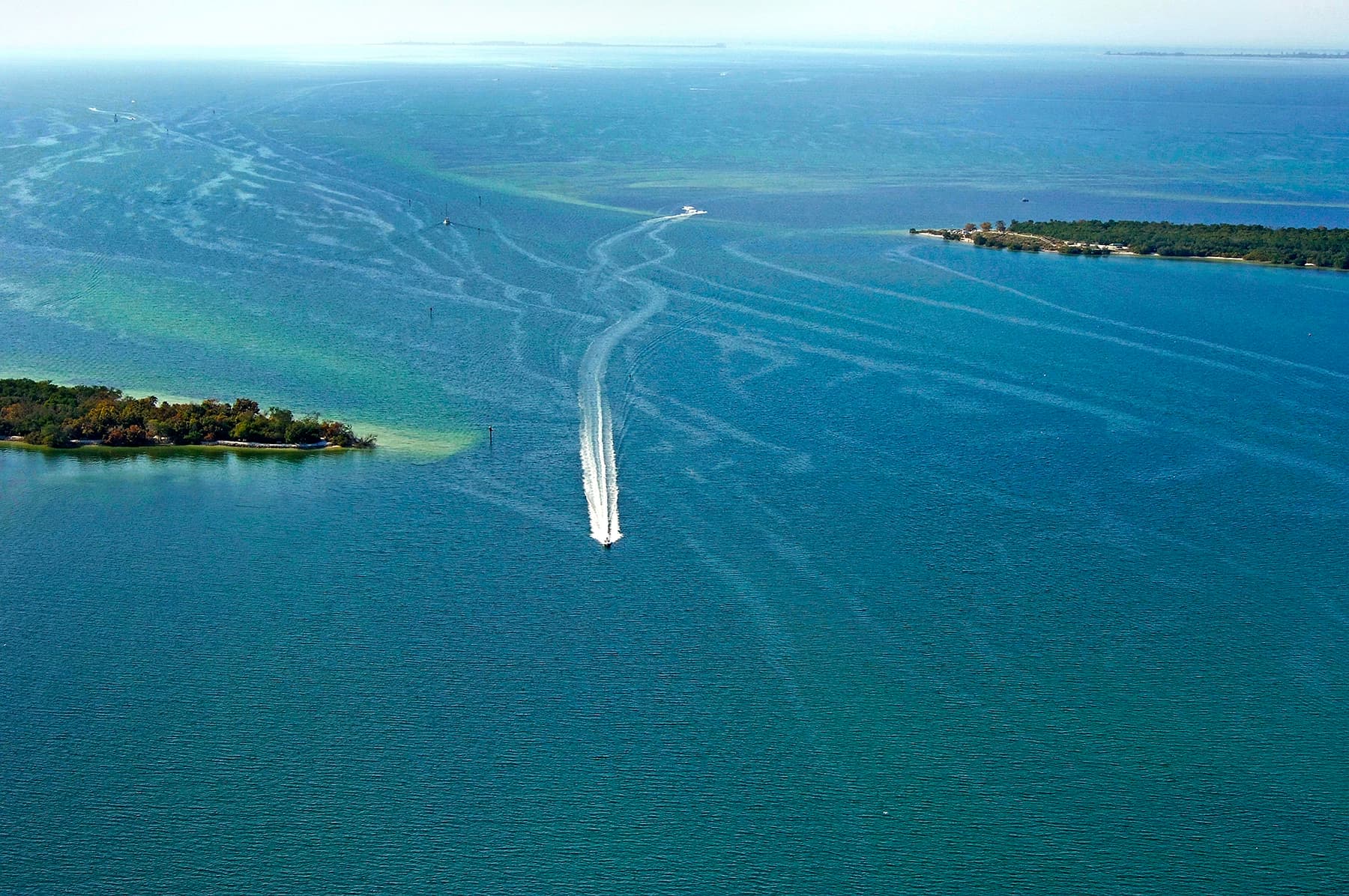 Luxury yacht on calm waters